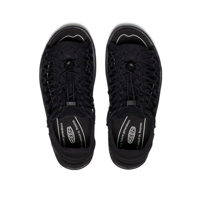 Women's UNEEK II Open-Toe Sneaker Black/Black | Keen