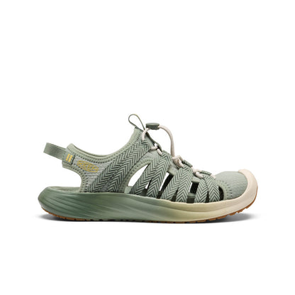 Women's Whisper Lite Sandal Lily Pad/Cream Gold | Keen