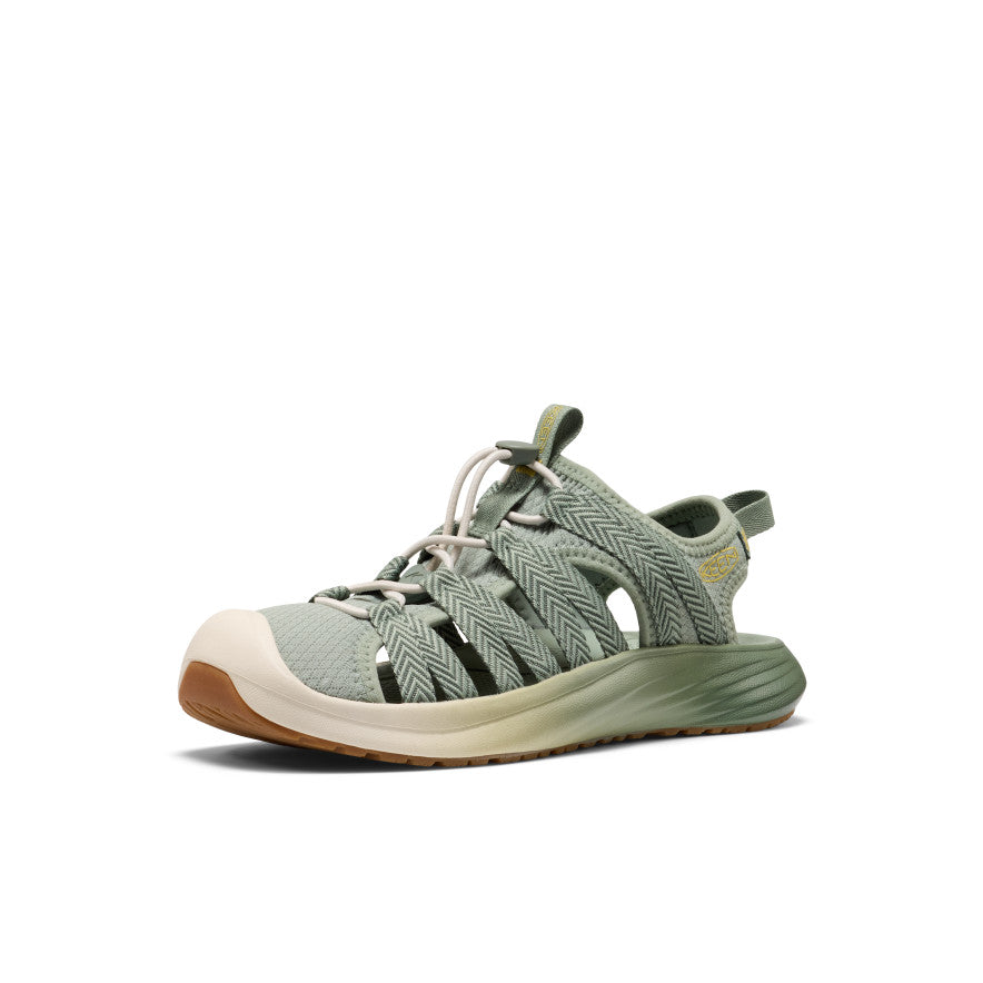 Women's Whisper Lite Sandal Lily Pad/Cream Gold | Keen