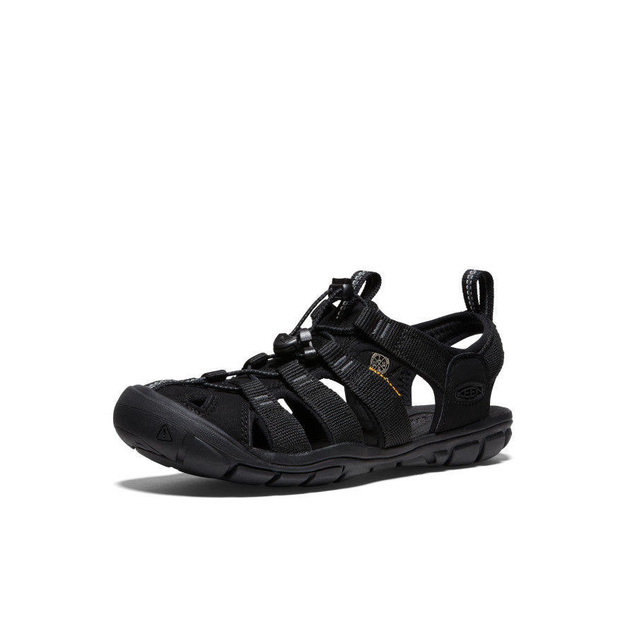 Women's Clearwater CNX Sandal Black/Black | Keen