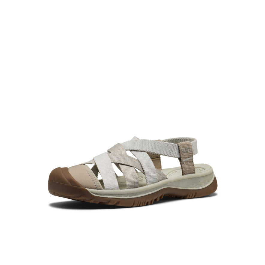 Women's Whisper Lattice Sandal Plaza Taupe/Silver Birch | Keen