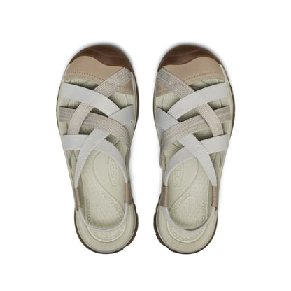 Women's Whisper Lattice Sandal Plaza Taupe/Silver Birch | Keen