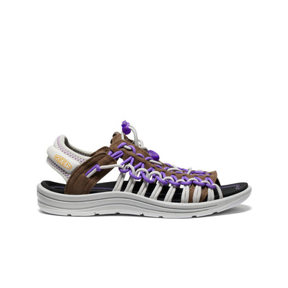 Women's UNEEK II Open Toe x emmi Dark Earth/Tillandsia Purple | Keen