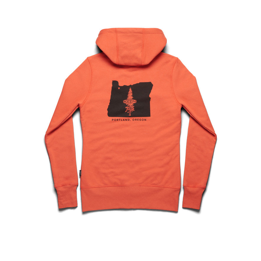 Women's PNW Hoodie Burnt Ochre | Keen