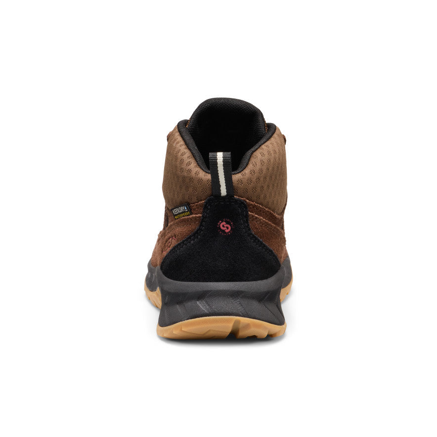 Big Kids' Hightrail Waterproof Hiking Boot Dark Earth/Garnet | Keen
