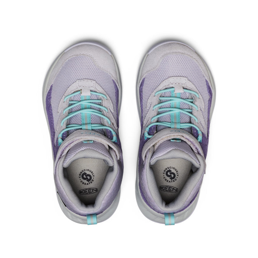 Little Kids' Hightrail Waterproof Hiking Boot Purple Haze/Thistle | Keen