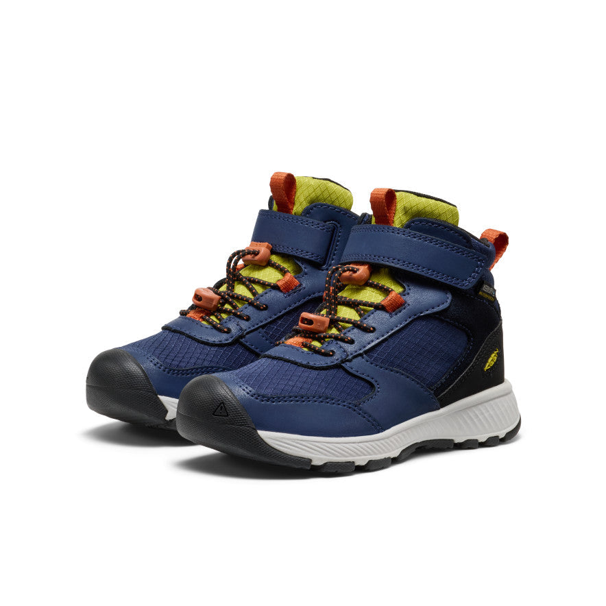 Little Kids' Skua Waterproof Boot Naval Academy/Rogue Green | Keen