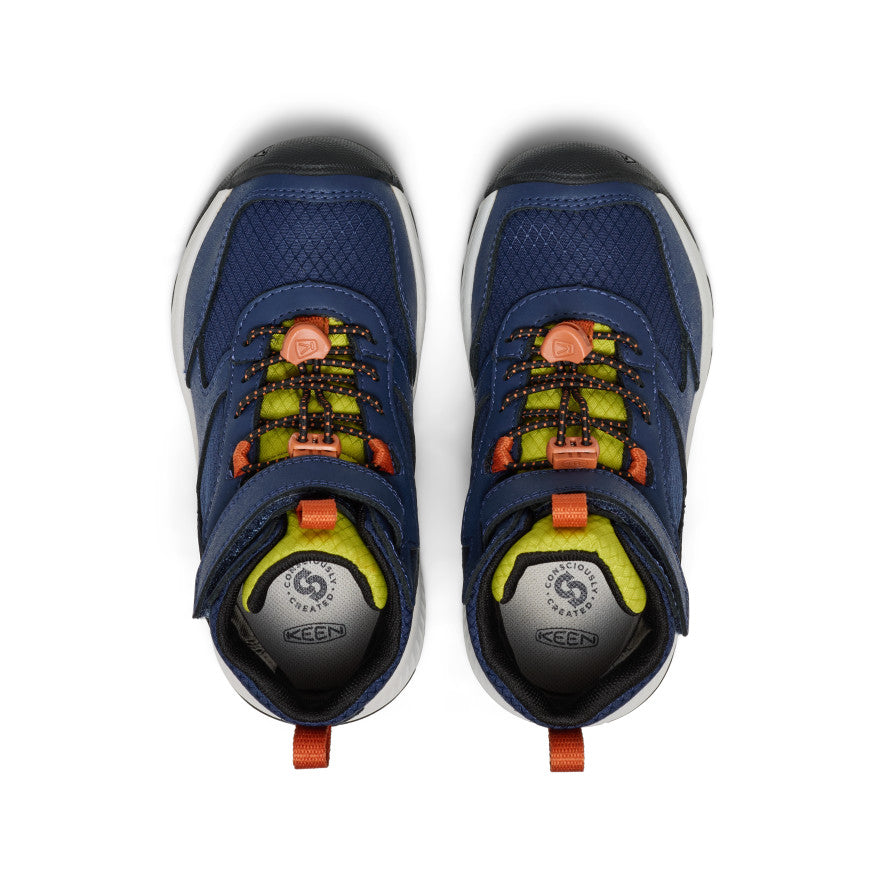 Little Kids' Skua Waterproof Boot Naval Academy/Rogue Green | Keen