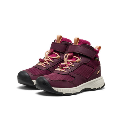 Little Kids' Skua Waterproof Boot Fig/Peach Fuzz | Keen