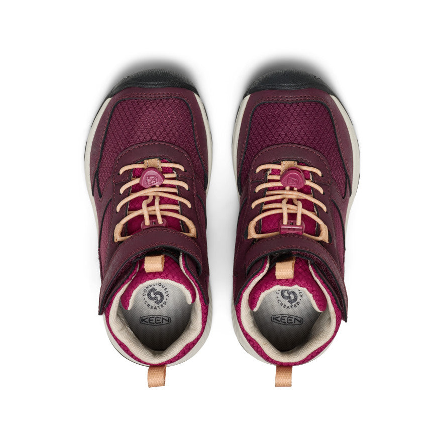 Little Kids' Skua Waterproof Boot Fig/Peach Fuzz | Keen