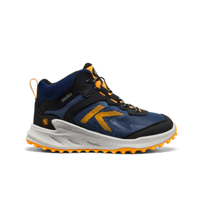 Big Kids' Zionic Waterproof Boot Naval Academy/Bright Marigold | Keen