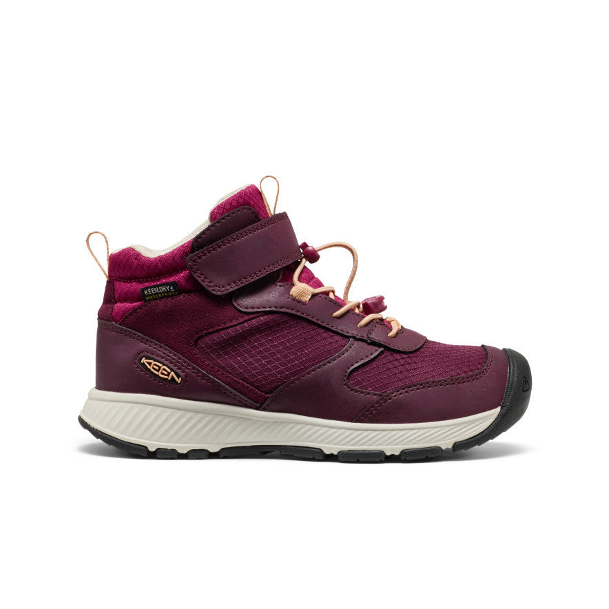 Big Kids' Skua Waterproof Boot Fig/Peach Fuzz | Keen