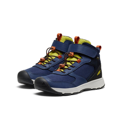 Big Kids' Skua Waterproof Boot Naval Academy/Rogue Green | Keen