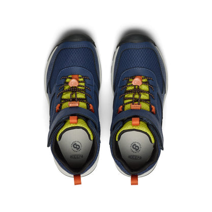 Big Kids' Skua Waterproof Boot Naval Academy/Rogue Green | Keen