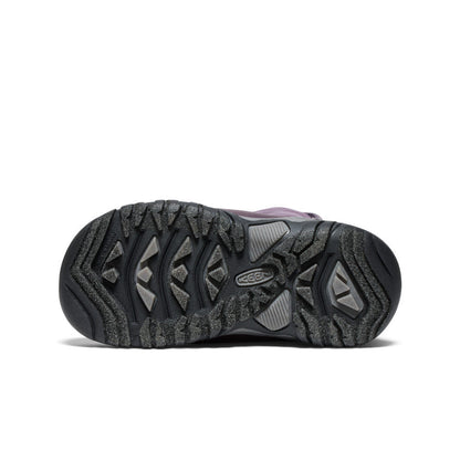 Little Kids' Puffrider Waterproof Winter Boot Black Plum/Daiquiri Green | Keen