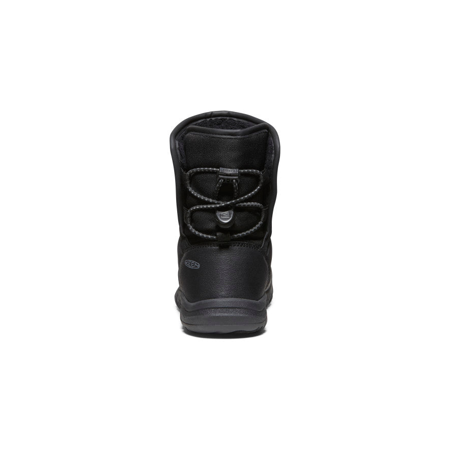 Little Kids' Puffrider Waterproof Winter Boot Black/Steel Grey | Keen