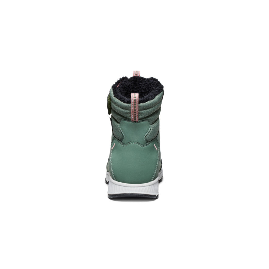 Big Kids' Skua Waterproof Winter Boot Dark Forest/Rose Elegance | Keen