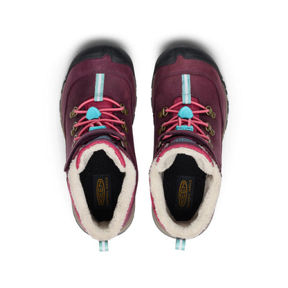Big Kids' Kanibou Waterproof Winter Boot Fig/Pink Lemonade | Keen