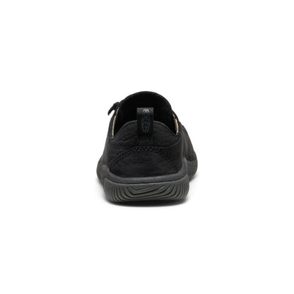 Little Kids' KNX Leather Sneaker Triple Black | Keen