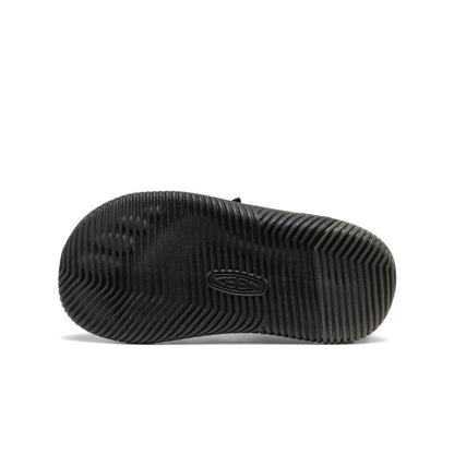 Little Kids' KNX Leather Sneaker Triple Black | Keen