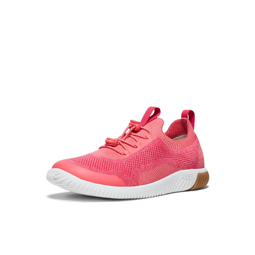 Big Kids' KNX Knit Sneaker Dubarry/Star White | Keen