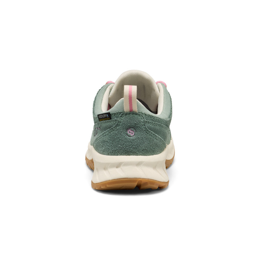 Big Kids' Hightrail Waterproof Hiking Shoe Lily Pad/Cashmere Rose | Keen