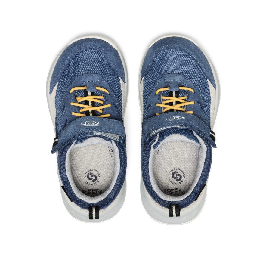 Little Kids' Hightrail Waterproof Hiking Shoe Vintage Indigo/Alloy | Keen
