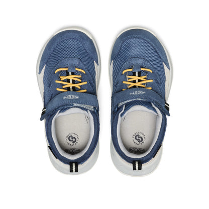Little Kids' Hightrail Waterproof Hiking Shoe Vintage Indigo/Alloy | Keen