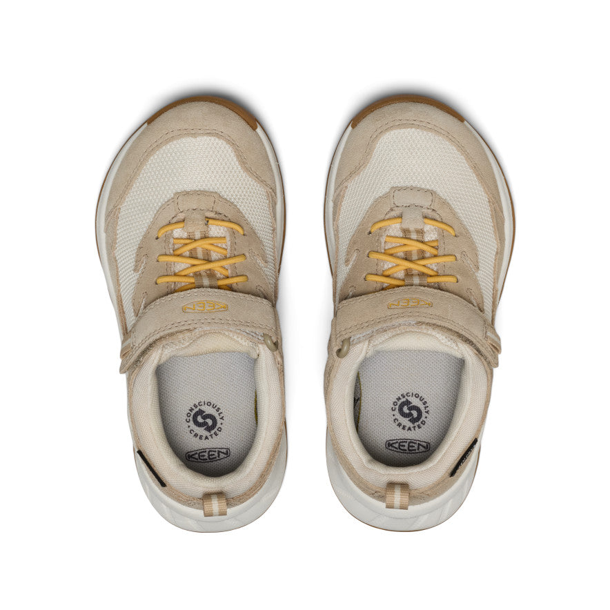 Little Kids' Hightrail Waterproof Hiking Shoe Birch/Daffodil | Keen