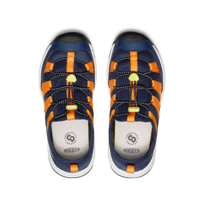 Big Kids' Motozoa Sneaker Naval Academy/Bright Marigold | Keen