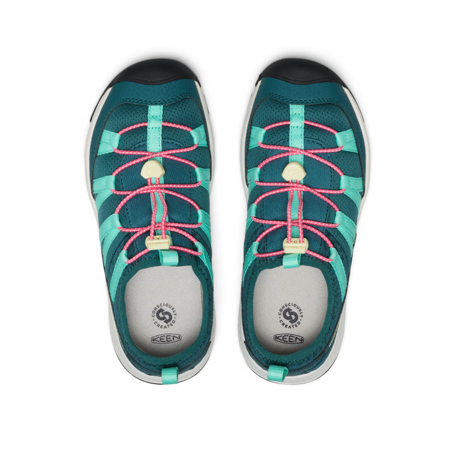 Big Kids' Motozoa Sneaker Mediterranea/Pink Lemonade | Keen