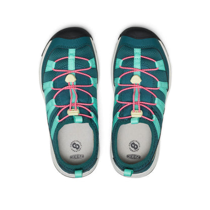 Big Kids' Motozoa Sneaker Mediterranea/Pink Lemonade | Keen