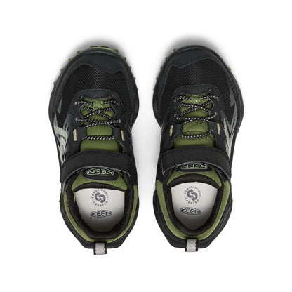 Little Kids' Zionic Waterproof Shoe Black/Bronze Green | Keen