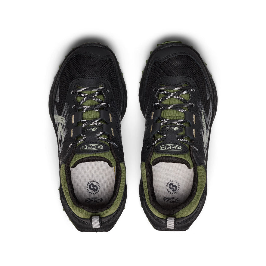 Big Kids' Zionic Waterproof Shoe Black/Bronze Green | Keen