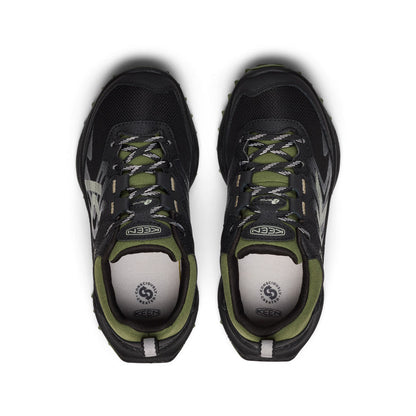 Big Kids' Zionic Waterproof Shoe Black/Bronze Green | Keen