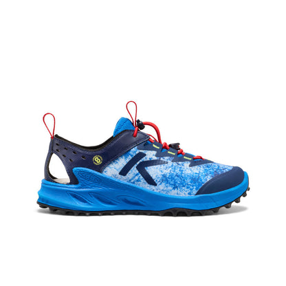 Big Kids' Zionic ADV Sandal Precious Blue/Racing Red | Keen