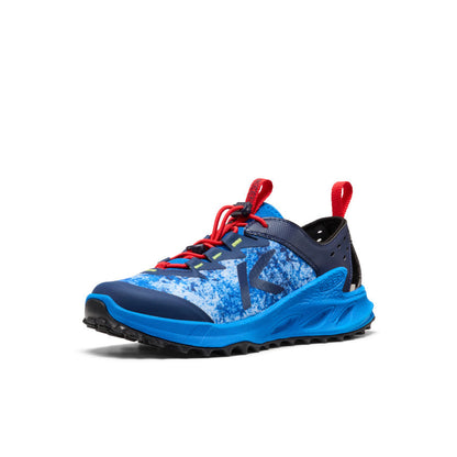 Big Kids' Zionic ADV Sandal Precious Blue/Racing Red | Keen