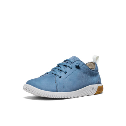 Big Kids' KNX Leather Sneaker Coronet Blue/Vapor | Keen