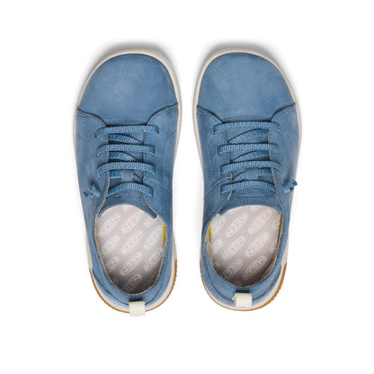 Big Kids' KNX Leather Sneaker Coronet Blue/Vapor | Keen