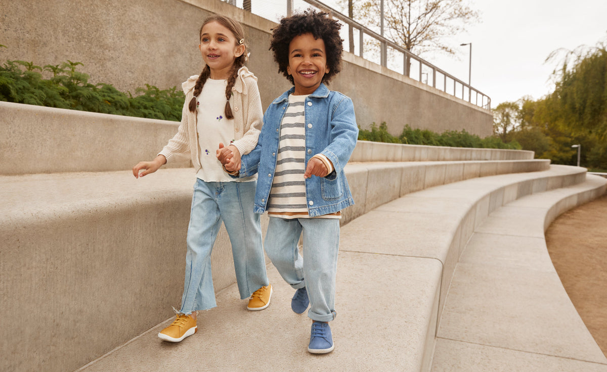 Big Kids' KNX Leather Sneaker Coronet Blue/Vapor | Keen