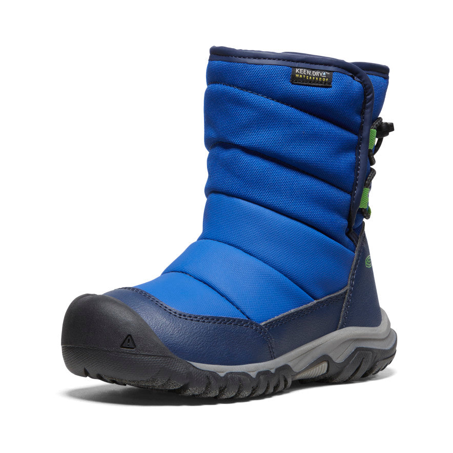 Little Kids' Puffrider Waterproof Winter Boot Naval Academy/Surf | Keen
