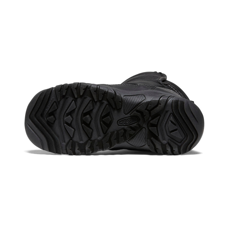 Big Kids' Puffrider Waterproof Winter Boot Black/Steel Grey | Keen