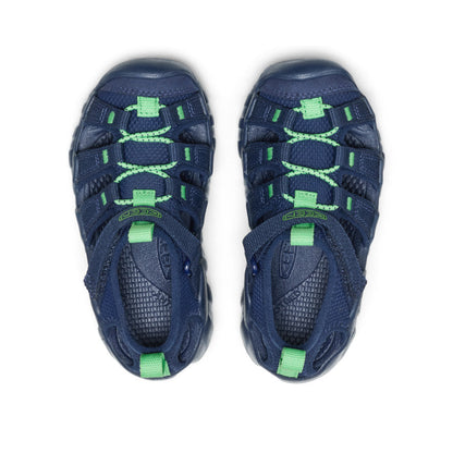 Little Kids' Hyperport H2 Sandal Naval Academy/Vibrant Green | Keen