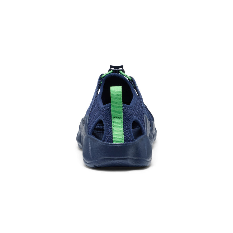 Big Kids' Hyperport H2 Sandal Naval Academy/Vibrant Green | Keen