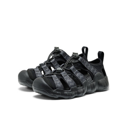Big Kids' Hyperport H2 Sandal Black/Steel Grey | Keen