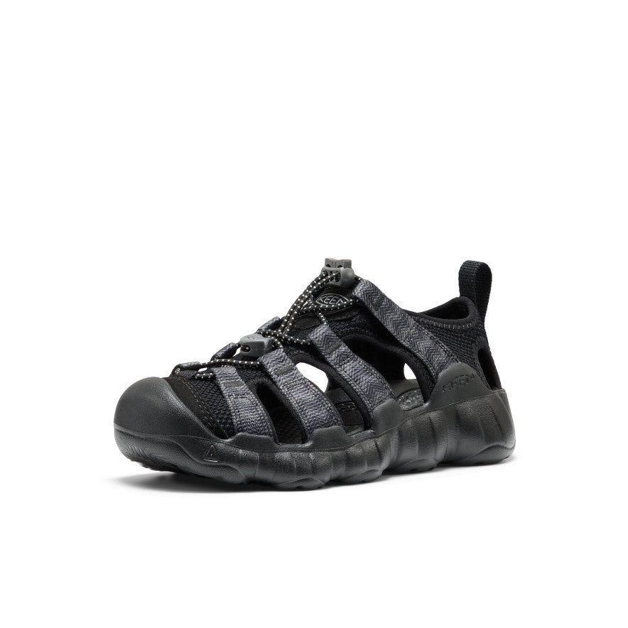 Big Kids' Hyperport H2 Sandal Black/Steel Grey | Keen