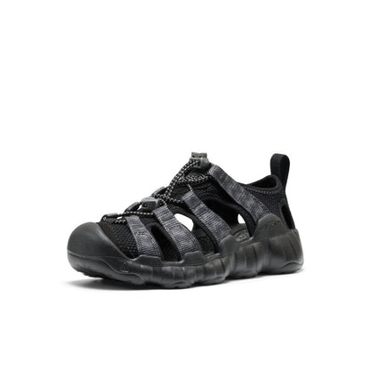 Big Kids' Hyperport H2 Sandal Black/Steel Grey | Keen