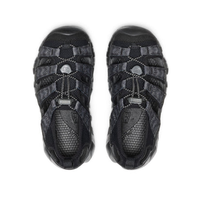 Big Kids' Hyperport H2 Sandal Black/Steel Grey | Keen
