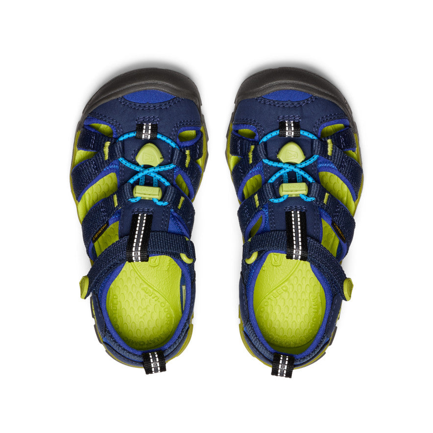 Little Kids' Seacamp II CNX Naval Academy/Chartreuse | Keen