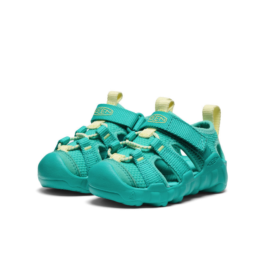 Toddlers' Hyperport H2 Sandal Bright Aqua/Wax Yellow | Keen